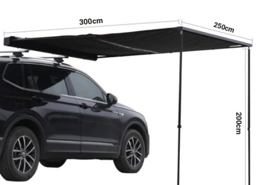 TĂNG BẠT HỘP NHÔM ĐEN 2,5X3M