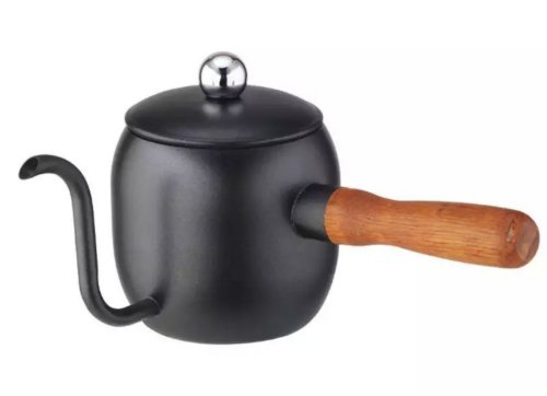 ẤM ĐUN NƯỚC.NẤU NƯỚC PHA CÀ PHÊ CÁN GỖ