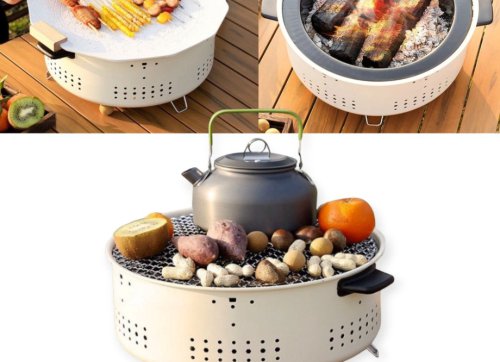 BẾP NƯỚNG THAN HOA KHÔNG KHÓI
