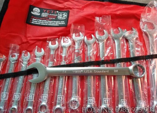 BỘ CỜ LÊ 14 CHI TIẾT 8-24 (KHÓA VÒNG MIỆNG)