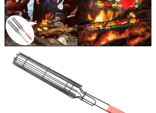 CÂY NƯỚNG THỊT, RAU CỦ CÁN GỖ