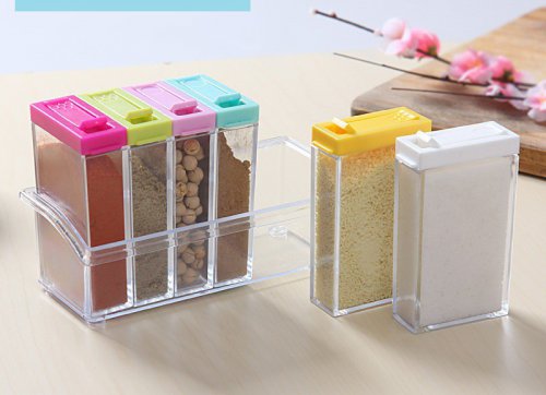 HỘP GIA VỊ 6 NGĂN