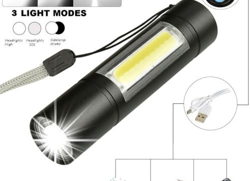 ĐÈN PIN MINI HỘP XANH