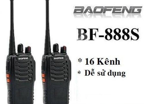 COMBO 2 BỘ ĐÀM BAOFENG BF888S