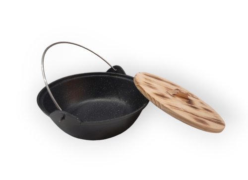 NỒI NHÔM NẮP GỖ 27CM