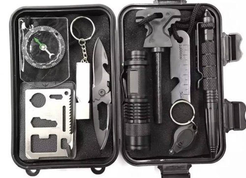 BỘ DỤNG CỤ SINH TỒN SOS 10 MÓN 