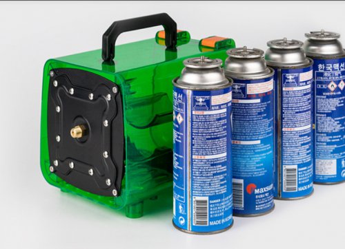 Bộ tích hợp 4 bình gas BRS-Q5 Dã Ngoại