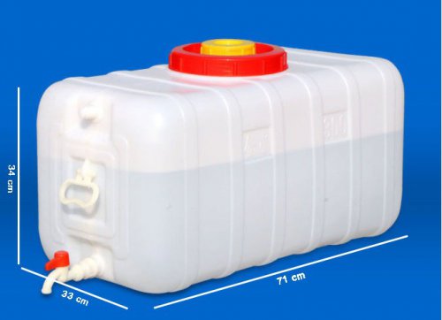 BÌNH NƯỚC, THÙNG NƯỚC CÓ VÒI 76L