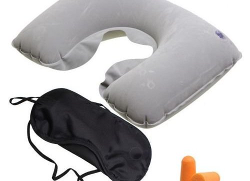 SET GỐI HƠI KÊ CỔ + BỊT MẮT + BỊT TAI