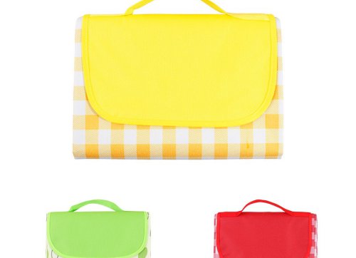 THẢM PICNIC KẺ CARO XẾP GỌN 1,5X2M