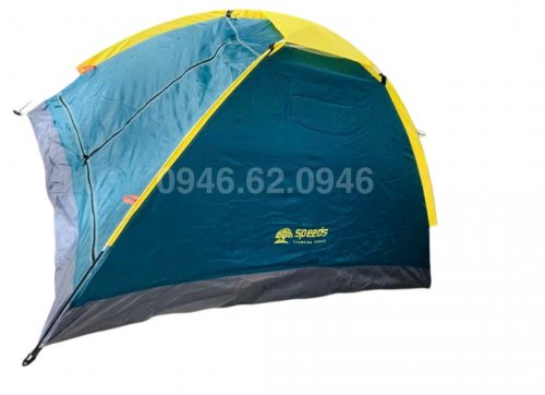 Lều Cắm trại, Lều Dã Ngoại, 1 Cửa 2 Lớp Thông Thoáng,￼Lều 2m x 1.5m Cao Cấp