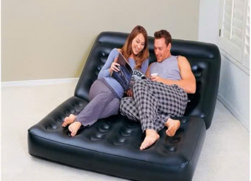 GHẾ GIƯỜNG HƠI ĐA NĂNG SOFA VÀ BED TẶNG BƠM ĐIỆN 220V