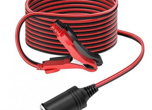 KẸP ẮC QUY NỐI DÀI CHUYỂN ĐỔI SÁNG TẨU 12V/24V - DÀI 5M